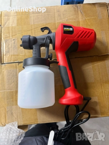 ПРОМО!!! Електрически пистолет за боядисване Electric Paint Sprayer Elite, снимка 7 - Други инструменти - 52440463