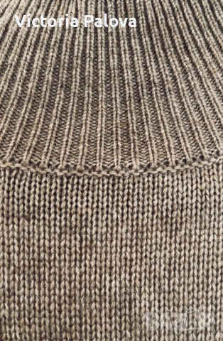 Премиум пуловер с половин яка CLOSED с кашмир, снимка 5 - Блузи с дълъг ръкав и пуловери - 53713477