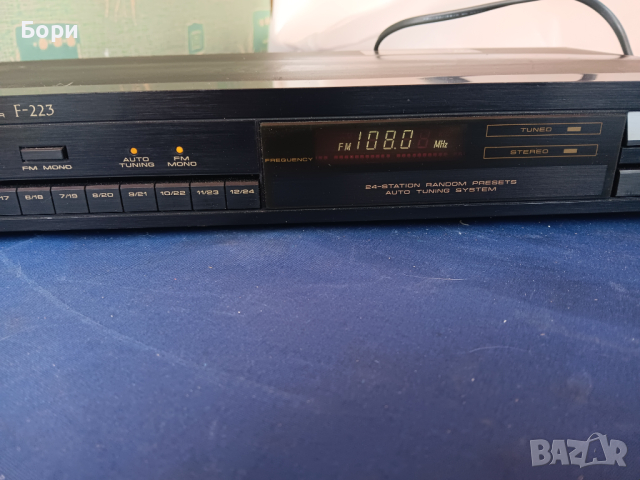 PIONEER F-223 тунер, снимка 3 - Радиокасетофони, транзистори - 44589446