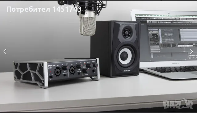 Външна звукова карта TASCAM, снимка 4 - Други - 55891883