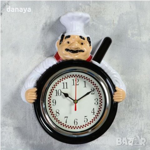 3550 Стенен кухненски часовник Готвач