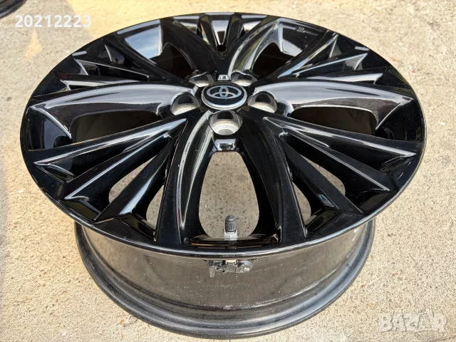 1 брой алуминиева джанта за Toyota Yaris 17, снимка 5 - Гуми и джанти - 56140709
