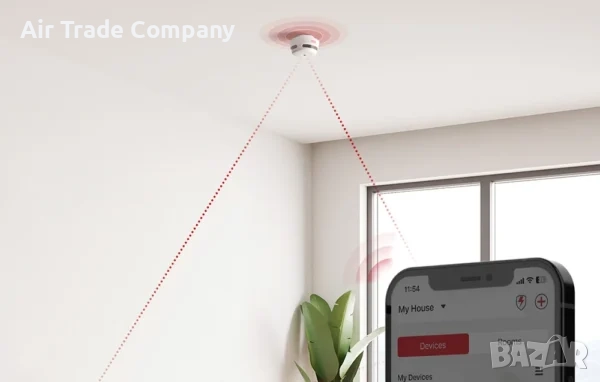 Смарт сензор за дим X-Sense XS01-M Link+ Pro, снимка 6 - Друга електроника - 51568410