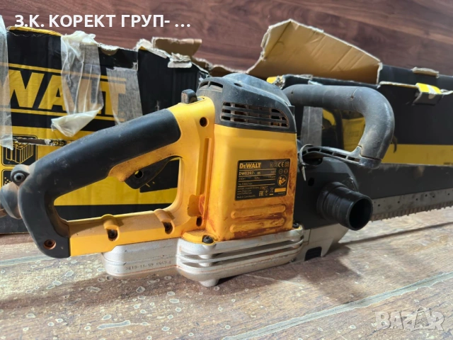 Eлектрически трион за рязане на тухли тип Алигатор Dewalt DWE397-QS, снимка 4 - Други инструменти - 53621208