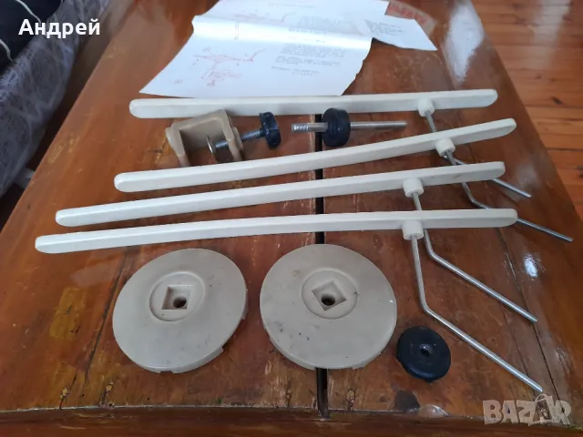 Стар уред за навиване на прежда, снимка 5 - Антикварни и старинни предмети - 48500178