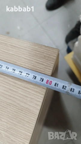 Шкаф - етажерка с 2 рафта 80/34/74 избелен дъб 2бр, снимка 6 - Шкафове и рафтове - 53344914