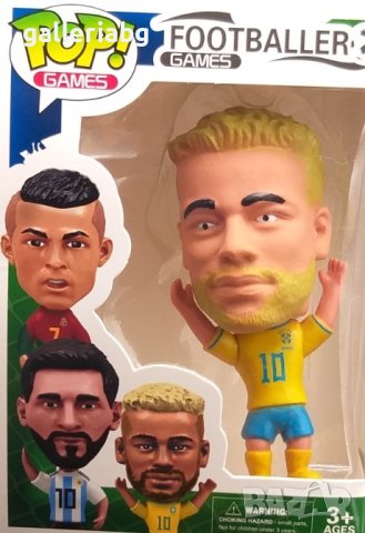 POP! Футболна фигура на Неймар (Фигурка на футболист Neymar)