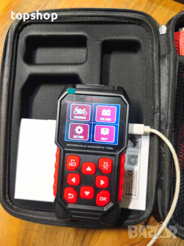 ЧИСТО НОВ FXTUL M4-DUCATI  Усъвършенстван диагностичен инструмент за мотоциклети Ducati, снимка 7 - Аксесоари и консумативи - 51872123