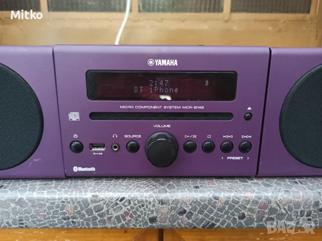 Yamaha MCR-B142  микро аудио система  , снимка 4 - Аудиосистеми - 56250420