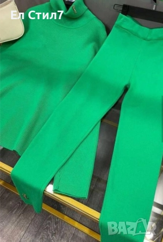 📌#Дамски #комплект стандарт С М Л МАШИННО ПЛЕТИВО Плътна материя, снимка 5 - Комплекти - 52268318