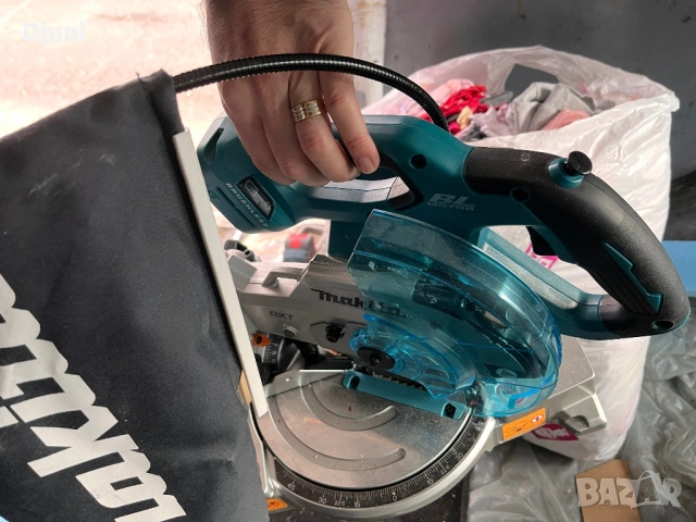 MAKITA DLS600 Акумулаторен комбиниран настолен циркуляр Makita DLS600 /18V, 165 мм./, снимка 7 - Други инструменти - 53657835