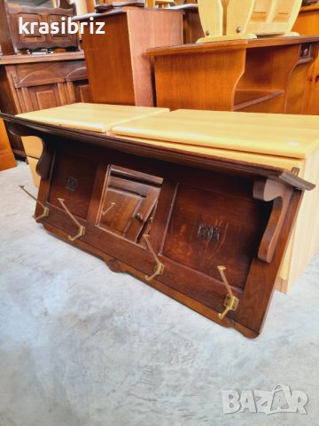 Масивна Закачалка с Огледало внос от Германия!, снимка 2 - Закачалки - 41666970