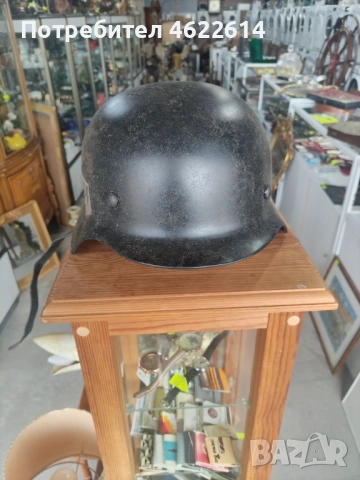 НЕМСКА ВОЕННА КАСКА, ШЛЕМ ВТОРА СВЕТОВНА ВОЙНА , снимка 5 - Антикварни и старинни предмети - 53629093