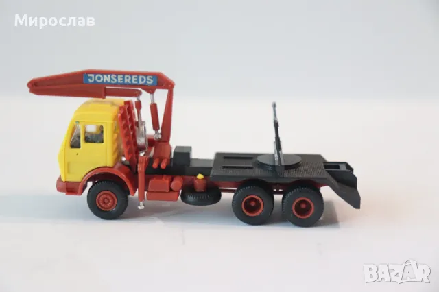 KIBRI H0 1/87 MERCEDES BENZ КАМИОН ТИР МОДЕЛ ДЪРВАРКА