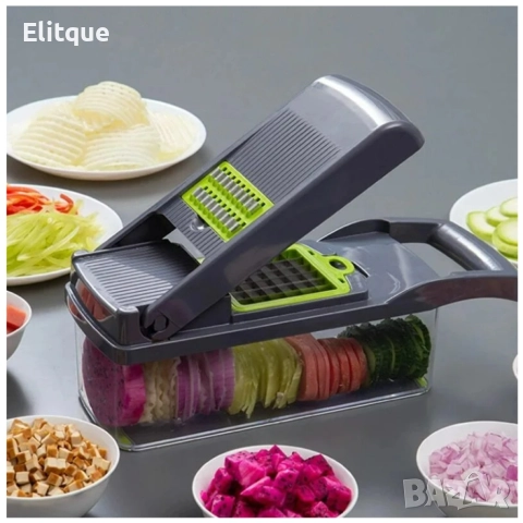 Кухненско ренде за плодове и зеленчуци 14 в 1, снимка 6 - Други - 52832213