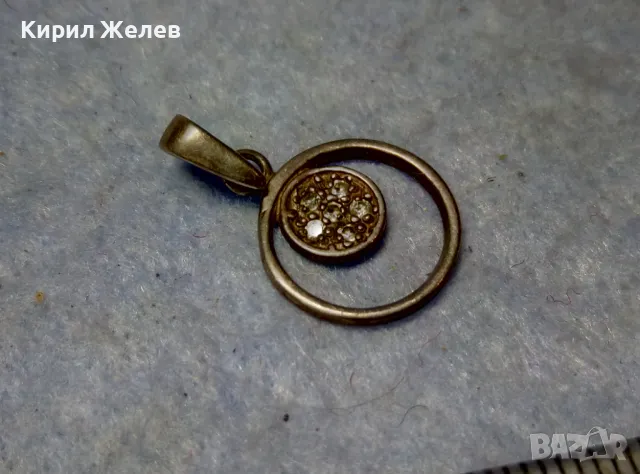 СКЪПОЦЕНЕН СРЕБЪРЕН МЕДАЛЬОН СРЕБРО 925 с БЛЕСТЯЩИ ФАСЕТИРАНИ ЦИРКОНИ 47503, снимка 8 - Колиета, медальони, синджири - 49551526