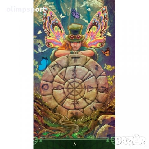 карти таро LOSCARABEO AT THE END OF THE RAINBOW нови  , снимка 4 - Карти за игра - 35860912