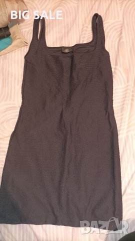 Черна ежедневна рокля, снимка 1