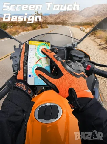  мотоциклетни ръкавици,Дишащи мрежестиCOFIT, защитни мотоциклетни ръкавици със сензорен екран за мъж, снимка 4 - Спортна екипировка - 47869004