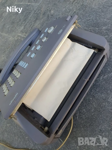 Факс телефон , снимка 6 - Стационарни телефони и факсове - 51362064