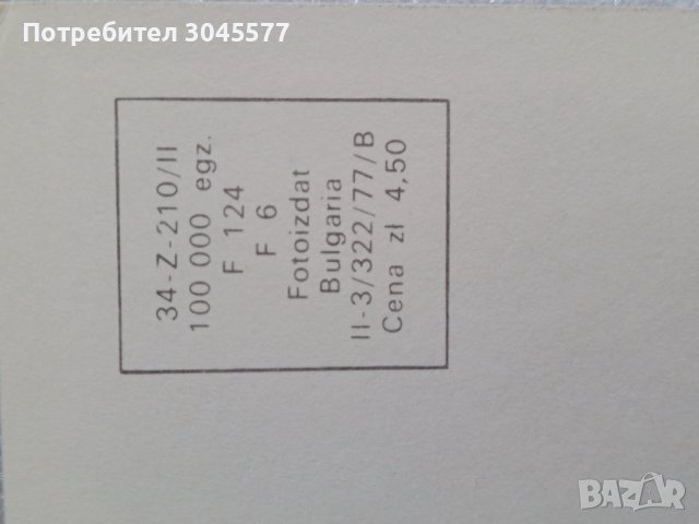 Пощенска картичка (2 бр.) гр.Варшава,Бялисток 1977 г., снимка 4 - Колекции - 44224535