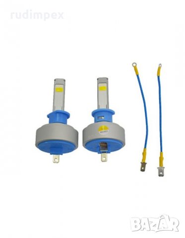 ЛЕД КРУШКИ COB LED - H1 6000K