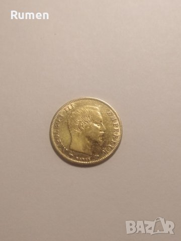 5 франка 1860 година , снимка 4 - Нумизматика и бонистика - 40668949