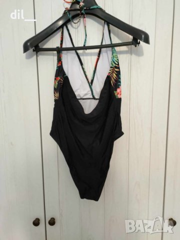 Налични! Нов дамски цял бански на цвет с кимоно/парео, снимка 6 - Бански костюми - 10097418