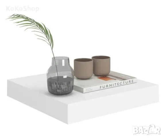 Бели рафтове/комплект бели рафтове/два бели рафта, снимка 2 - Етажерки - 49327076