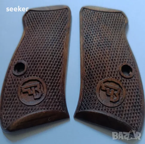 Дървени чирени за пистолет CZ 75 Compact, снимка 2 - Оборудване и аксесоари за оръжия - 53730495