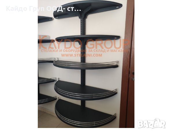 Овални рафтове и колони за окачване на стена или на каса, снимка 5 - Стелажи и щандове - 36947761