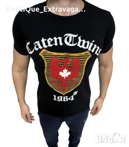 Мъжка тениска Dsquared Twins !!!