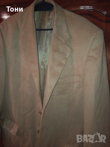 DOWNTOWN VISION Ново Мъжко Сако от Чист Натурален Кашмир L , снимка 5 - Сака - 52447505