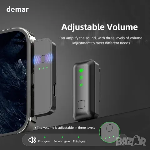 Безжичен микрофон EVINYEP Lavalier (2TX+2RX) за iPhone и Android, снимка 2 - Микрофони - 49880528