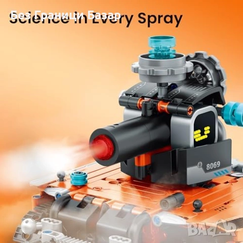 Нов Програмируем Technic детски робот 5 в 1 с дистанционно и LED ефекти, снимка 4 - Образователни игри - 53009716