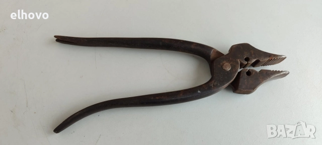 Стари немски обущарски клещи, снимка 6 - Антикварни и старинни предмети - 52571497