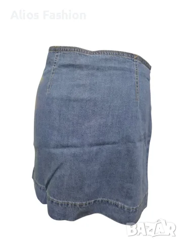 Дънкова карго пола ONLY с джобове, XS, S,, снимка 2 - Поли - 56191605