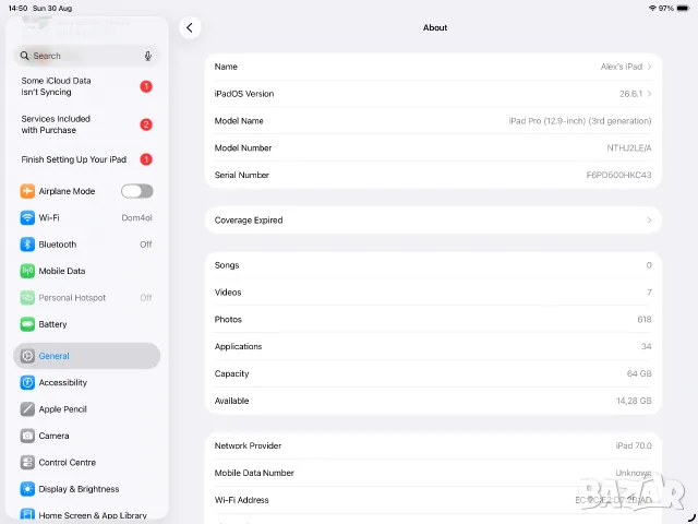 IPad Pro WiFi,Cellular, снимка 5 - Таблети - 55893720