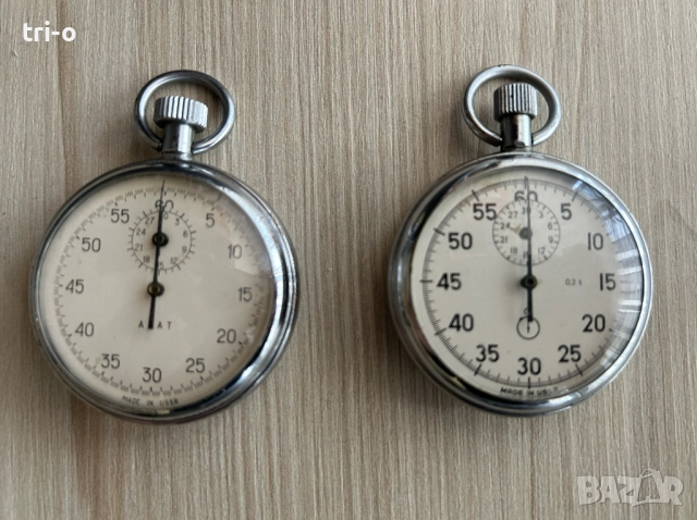 Съветски хронометри - неработещи, снимка 4 - Антикварни и старинни предмети - 52175013