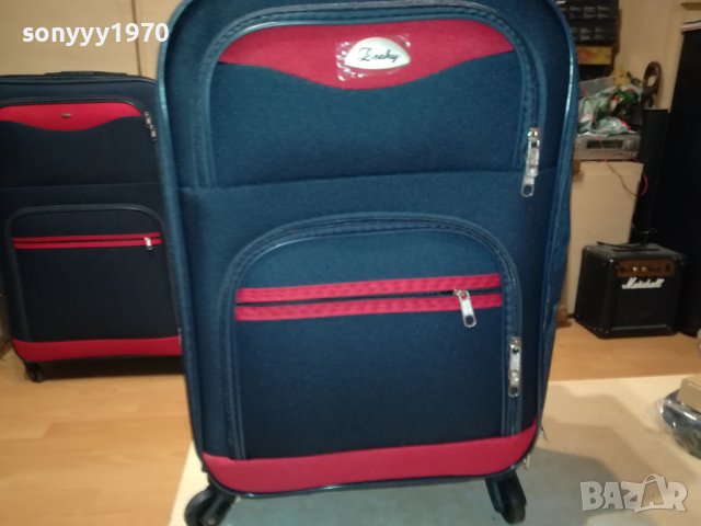 КУФАР НОВ ТЕКСТИЛ КОЛЕЛЦА 1008231307, снимка 3 - Куфари - 41813899