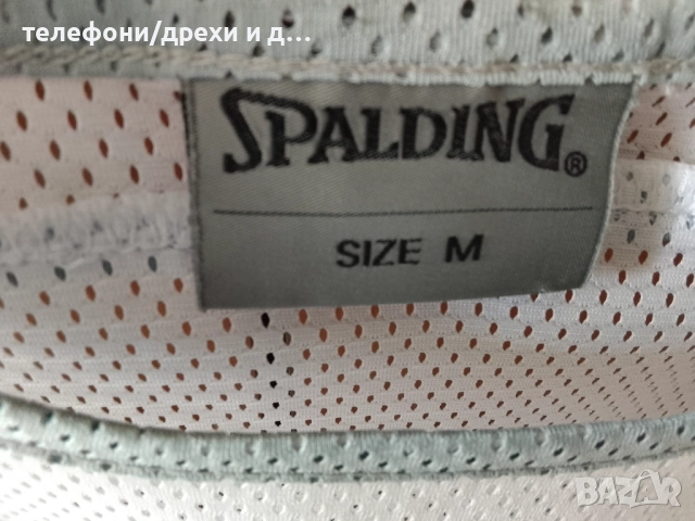 Спортен потник Spalding Hoopers (М) като нов, снимка 3 - Спортни дрехи, екипи - 51670029