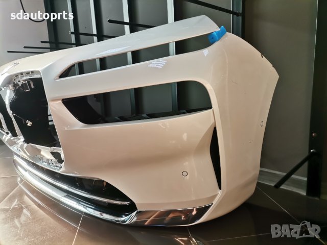 Предна Броня BMW 7 i7 G70 Basis БМВ 7 и7 Г70 Базов Хром Комплект - А45, снимка 4 - Части - 41319297