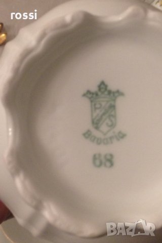 Vintage 1909-1925. Нов. Немски сервиз за кафе/чай и десерт 21 ел., снимка 17 - Антикварни и старинни предмети - 39964330