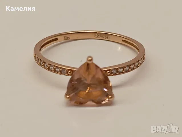 Руско злато. Пръстен , снимка 5 - Пръстени - 55831659