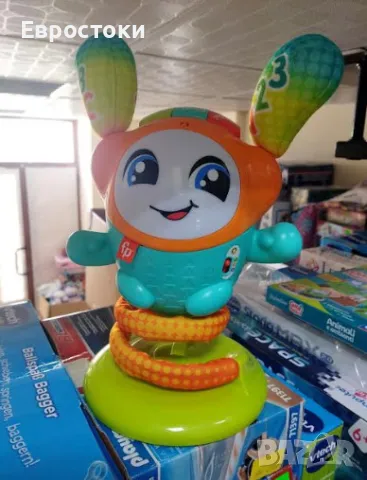 Интерактивна играчка Fisher Price Dance DJ, музикална образователна играчка с над 75 звукови активац, снимка 7 - Музикални играчки - 47308232
