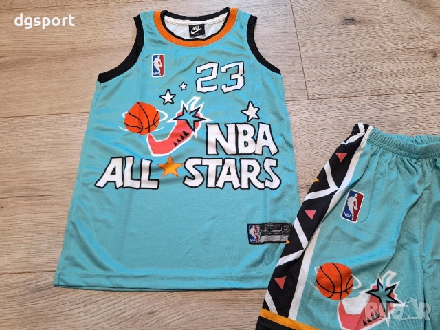 Детски баскетболен екип на Майкъл Джордан #All Stars#23 модел 1996!, снимка 2 - Баскетбол - 52386949