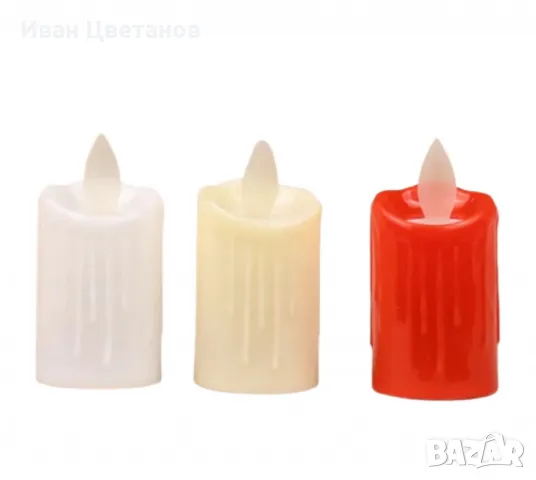 Миниатюрни LED Свещи - Перфектна Коледна декорация