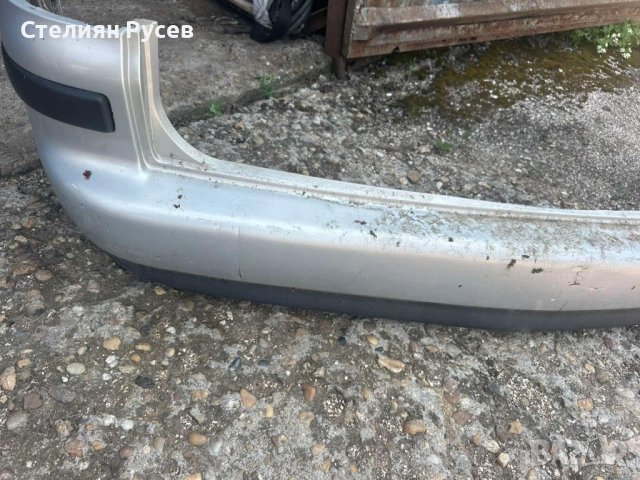 задна броня за VW Sharan 2.8i 204кс VR6 2002г - цена 40 лв или 20,45 евро само за бронята с забележк, снимка 4 - Части - 51975894