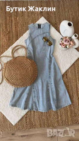 Рокля деним, снимка 1
