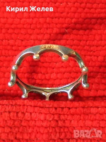 ПАНДОРА МАРКОВ ПРЕКРАСЕН БУТИКОВ ДИЗАЙНЕРСКИ АРТ ПРЪСТЕН СРЕБРО S925 ALE 52 PANDORA ОРИГИНАЛ 37830, снимка 3 - Пръстени - 40770662